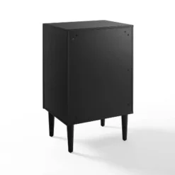 Everett Record Player Stand Matte Black - Crosley -Lush Living Store GUEST c1dbfde3 6efb 4688 826d c3a0a8a91a52