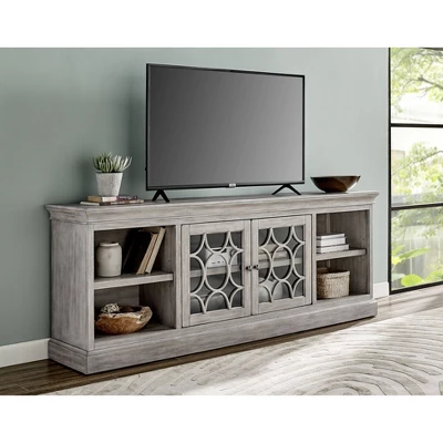 80" Rustic Two Door Tv Console Fully Assembled For Tvs Up To 80"- Martin Furniture 3 80" Rustic Two Door Tv Console Fully Assembled For Tvs Up To 80"- Martin Furniture