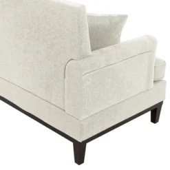 81.8" Upholstered Country Loveseat Sofa With Wooden Legs And Two Throw Pillows-ModernLuxe -Lush Living Store GUEST c1e8f4a9 8663 4449 91e4 c29b203a21fd