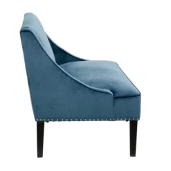 Delaney Swoop Arm Settee Blue -Lush Living Store GUEST c1f1ff1b d429 4082 8036 51a3ce0a03d4