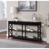 60" Oxford 2 Drawer Console Table With Shelves - Breighton Home 2 60" Oxford 2 Drawer Console Table With Shelves - Breighton Home -Lush Living Store GUEST c2fb59a3 a1da 4bb3 b256 a6e9ef362c68