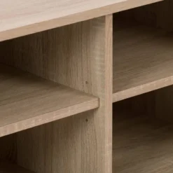 Hollywood Wood Grain TV Stand For TVs Up To 55" With Doors White And Brown - CorLiving -Lush Living Store GUEST c310c32e 6b2f 441e 8169 c94d2ac1339b