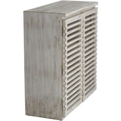 Elm Lane Hudson 26" Wide Slat Door Accent Cabinet -Lush Living Store GUEST c338efe0 21b8 43af b163 7bbfaa36f2f6