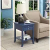 American Heritage Logan End Table With Drawer And Slide - Johar Furniture