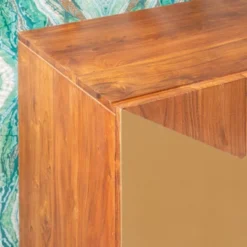 Verdeen Console Brown/Gold - Powell Company -Lush Living Store GUEST c3aceadd 9fd5 48b7 852e 47a0da0b0ed8