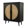 Bohemian Wood Cabinet Black - Olivia & May -Lush Living Store GUEST c3cac149 82b3 4080 9f5b 10e28f7c7471
