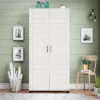 Portford 36" Wide 2 Door Shiplap Cabinet White - Room & Joy -Lush Living Store GUEST c3f19ab2 bc25 40b1 9088 09d2c5f6b524