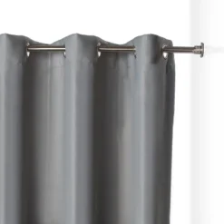 Room Dividers Now Tension Rod Room Divider Kit 8ft Tall X 6ft 8in - 9ft 6in Wide - Slate Gray (With Curtains) -Lush Living Store GUEST c4988763 8772 46c1 b9f6 eed3a21d6819