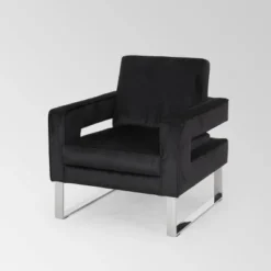 Kirkwood Modern Glam Velvet Club Chair - Christopher Knight Home -Lush Living Store GUEST c4e3b54d 14a0 4b1a 8e30 137e6615f919