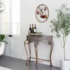 Traditional Metal Console Table Gold - Olivia & May -Lush Living Store GUEST c5af814e 5ed8 40c4 a2eb aa1cfda05b75