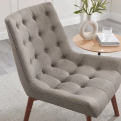Serena Tufted Accent Chair - Linon -Lush Living Store GUEST c6074b47 6517 44a3 9803 5f4854725391