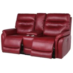 Fortuna Power Recliner Console Loveseat - Steve Silver Co. -Lush Living Store GUEST c634aa30 d0c8 420a b0d8 6f0b74be223a