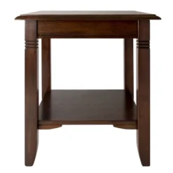 Nolan End Table Cappuccino - Winsome -Lush Living Store GUEST c676201a ac5f 4376 92fd a97502f5e602