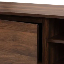 Landen Mid-Century Modern Wood TV Stand For TVs Up To 65" Walnut/Gold/Brown - Baxton Studio 12 Landen Mid-Century Modern Wood TV Stand For TVs Up To 65" Walnut/Gold/Brown - Baxton Studio -Lush Living Store GUEST c6961fef 5009 4e12 a85a d51bf7ac6af8