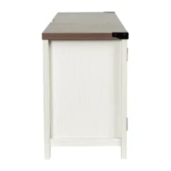 Emma And Oliver 59 Inch Barn Door TV Stand Fits Up To 65" TV's With Adjustable Shelf -Lush Living Store GUEST c7205071 733c 4acf b110 acabec7385d5