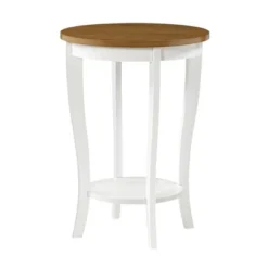 American Heritage Round End Table - Breighton Home -Lush Living Store GUEST c721277d 28e8 4cd1 9ce5 24ae3ef8e5ce
