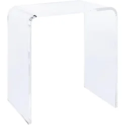 Pryor Acrylic Side Table - Clear - Safavieh 12 Pryor Acrylic Side Table - Clear - Safavieh -Lush Living Store GUEST c72a182a 5b3a 40bb 91a3 3a7c7bda594a