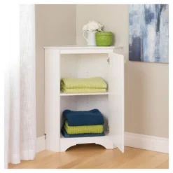 Elite Corner Storage Cabinet - White - Prepac -Lush Living Store GUEST c7331665 0518 4bf9 9da1 635c8ec463f8