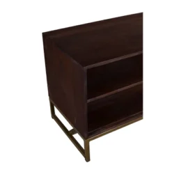 2 Drawer Mango Wood Cabinet With Herringbone Inlaid Door Storage TV Stand For TVs Up To 70" Brown - The Urban Port 10 2 Drawer Mango Wood Cabinet With Herringbone Inlaid Door Storage TV Stand For TVs Up To 70" Brown - The Urban Port -Lush Living Store GUEST c7657626 29d5 4dc7 aa2a d1707e6d892e