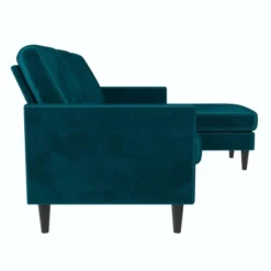 Winston Reversible Sofa Sectional Green Velvet - Mr. Kate -Lush Living Store GUEST c8038900 e966 4472 9dd5 9584812bdab5
