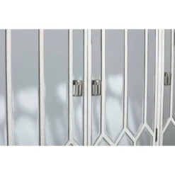 Modern Wood And Mirror Rectangular Cabinet White - Olivia & May -Lush Living Store GUEST c8284e8f 4057 436b a86b 6de1f04003b4