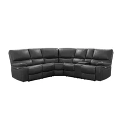 3pc Quinby Leather Power Sectional - Abbyson Living 13 3pc Quinby Leather Power Sectional - Abbyson Living -Lush Living Store GUEST c8285caf 6665 45b1 9e9e b898d69a5ce9