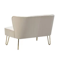 Ainhoa 45" Contemporary Solid And Manufactured Wooden Frame Loveseat | ARTFUL LIVING DESIGN -Lush Living Store GUEST c9985b09 a28b 4c52 8eb1 88513368a308