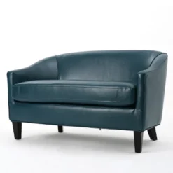 Justine Faux Leather Loveseat - Christopher Knight Home -Lush Living Store GUEST c9ac9d6b 8700 4b64 8f06 e29c87636b8c
