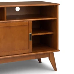 Tall Tierney Solid Hardwood Mid Century TV Stand For TVs Up To 60" Dark Brown - WyndenHall 14 Tall Tierney Solid Hardwood Mid Century TV Stand For TVs Up To 60" Dark Brown - WyndenHall -Lush Living Store GUEST ca3db5bf 3bb9 47ce 802e 66e31bcb340b