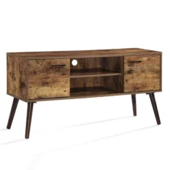 47" Amarah Mid Century Modern Entertainment Center - Christopher Knight Home -Lush Living Store GUEST ca5611ab 8183 43d2 a568 c72200048f7c