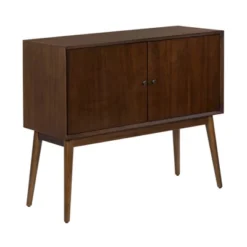 Brookline 2 Door Storage Cabinet Classic Walnut - Adore Decor -Lush Living Store GUEST cbb84f28 a08a 4a59 9423 33cdd1169fe0
