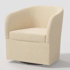 Rhea Swivel Chair In Linen - Threshold™ -Lush Living Store GUEST cc2b35c7 46f8 42eb a629 c7ddc109ae85
