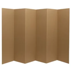 6" Cardboard Room Divider 6 Panel - Oriental Furniture -Lush Living Store GUEST cc8e93a2 820c 4ee8 8b6e 29315c2c20c1