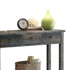 Console Table Oak Teal - Acme Furniture -Lush Living Store GUEST ccb2d636 8f0a 4505 b02c c482f0b59ba5