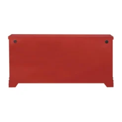 Joseph 4 Door Storage Credenza/Sideboard Burnished Red - Treasure Trove -Lush Living Store GUEST cd02d7c9 d08e 480e b5e8 99c5642bfd0b