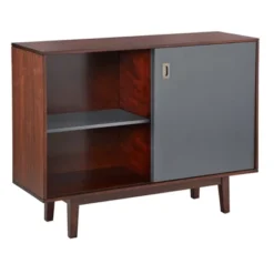 Menlo Console Table With Reversible Sliding Doors - Angelo:Home -Lush Living Store GUEST cd0772ae ea2b 4d07 8154 3ab8e6412e09