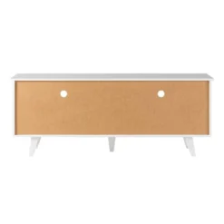 Modern Contemporary Simple Wood Storage Console TV Stand For TVs Up To 65" - Saracina Home -Lush Living Store GUEST cd82a9e5 01f6 4380 a8dd 378b98a05ec6