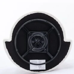 April 33.9" Seat Wide Teddy Upholstered Round Swivel Backrest Chair, Swivel Chairs With Storage Including 3 Pillows-Maison Boucle -Lush Living Store GUEST cd980139 2482 45f4 9cd2 241659614907