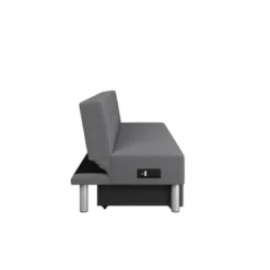 Wilton Dream Convertible Futon Sofa Bed Charcoal - Serta -Lush Living Store GUEST cdc773d6 eb8f 4a59 9b75 e2c9a95c1cac