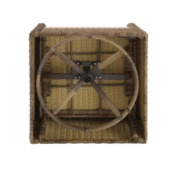 Bradenton Outdoor Steel Swivel Rocking Chair - Crosley -Lush Living Store GUEST ce1d9c77 e6f2 4701 b570 5710b3e64e98