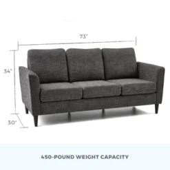 Clara Upholstered Curved Arm Sofa - Brookside Home 25 Clara Upholstered Curved Arm Sofa - Brookside Home -Lush Living Store GUEST ce2fd68e 1acf 4601 9d52 1b67cc4c3a6f