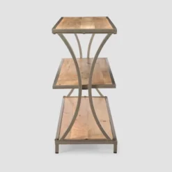 Kimball Modern Industrial Console Table Natural - Christopher Knight Home -Lush Living Store GUEST ce32959e 9f05 4ed0 a95a 47a5236dff5a