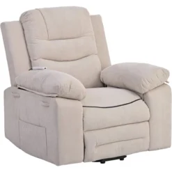 Electric Lift Recliner With Adjustable Massage, Heating Function, Infinity Positions And Side Pockets - ModernLuxe -Lush Living Store GUEST ce67fa37 d7c8 4277 a86b f16833c1d982