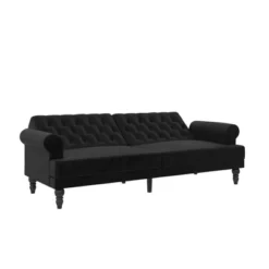 Cassidy Upholstered Futon - Paris Hilton X The Novogratz -Lush Living Store GUEST ce6e0bbc 40eb 40ec b4a9 34c74a63f88d