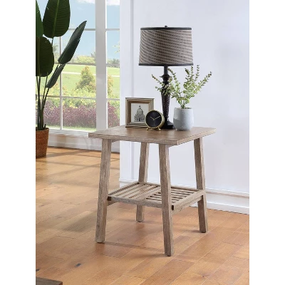 Sonoma End Table Gray - Boraam 7 Sonoma End Table Gray - Boraam - Image 5