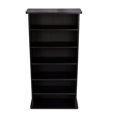 Drawbridge Multimedia Storage Rack Black - Atlantic 9 Drawbridge Multimedia Storage Rack Black - Atlantic - Image 7