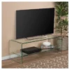 Ramona Console With Shelf TV Stand For TVs Up To 44" Clear - Christopher Knight Home -Lush Living Store GUEST cef7d21c 741d 4f1a 9e3e 9209ef12b4e2