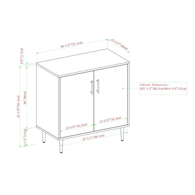 Angelo Modern Bookmatch Accent Cabinet - Saracina Home 8 Angelo Modern Bookmatch Accent Cabinet - Saracina Home - Image 6