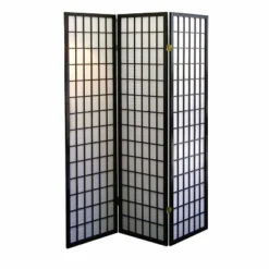 3 Panel Shoji Room Divider - Ore International 7 3 Panel Shoji Room Divider - Ore International -Lush Living Store GUEST cf369c6f b17a 4ee2 bfc1 b9d1f5978878
