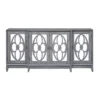 Hank 4 Door Storage Credenza/Sideboard Dark Weathered Gray - Treasure Trove -Lush Living Store GUEST cf482bfc 6b2e 430a 9cb6 5b6644af23e3
